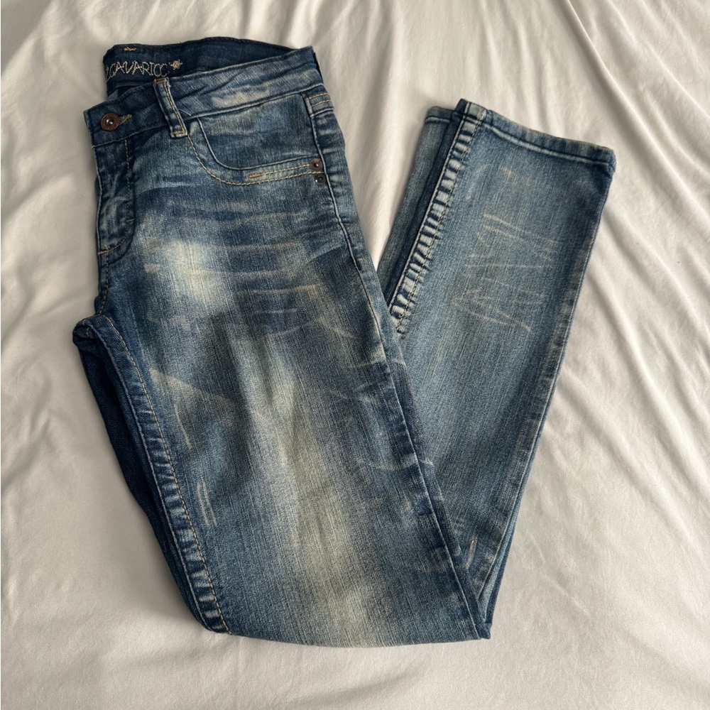 Z. Cavaricci Distressed skinny jeans